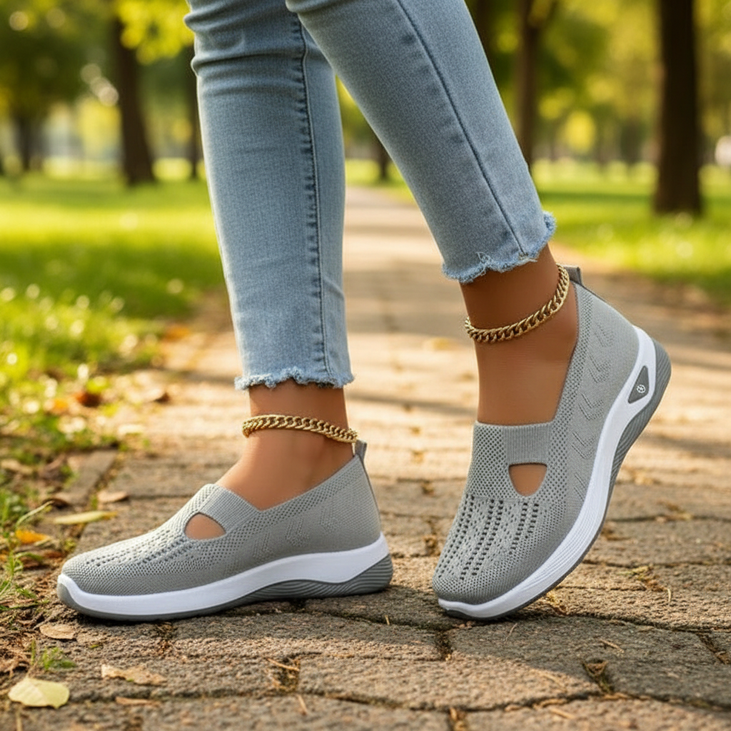 Women's Soft Sole Shoes for Elderly Comfort