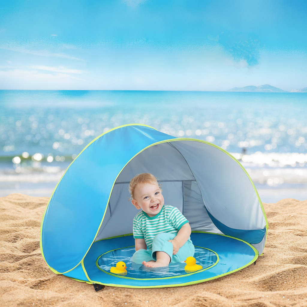 Baby Beach Tent with UPF 50+ UV Protection