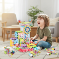 263 Piece Electric Building Blocks Kit for Kids
