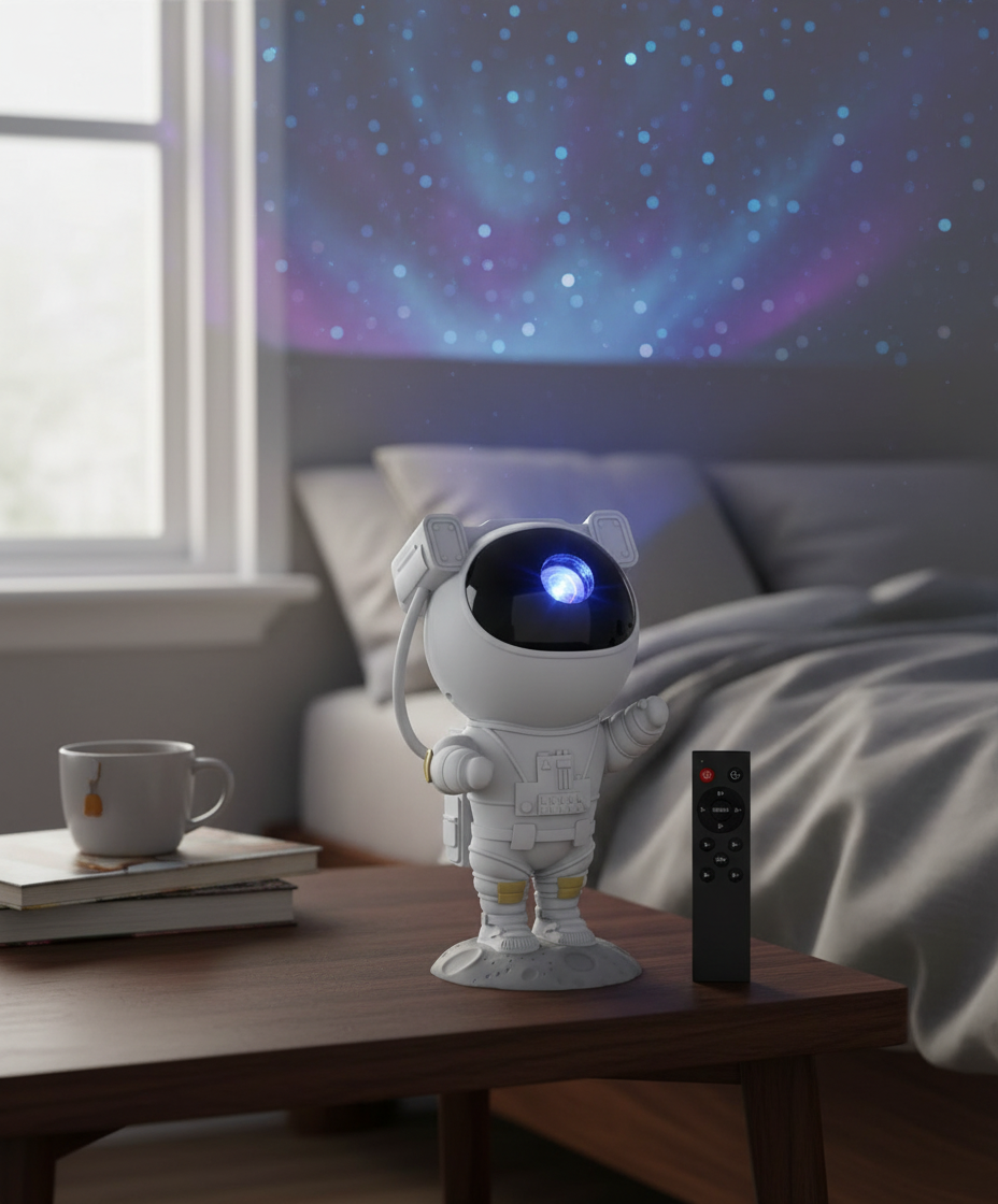 Astronaut Galaxy Projector with Remote Control