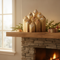 Nativity Scene Column Statues - Christmas Décor