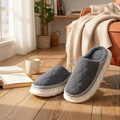 Men's Waterproof Winter Slippers with Memory Foam