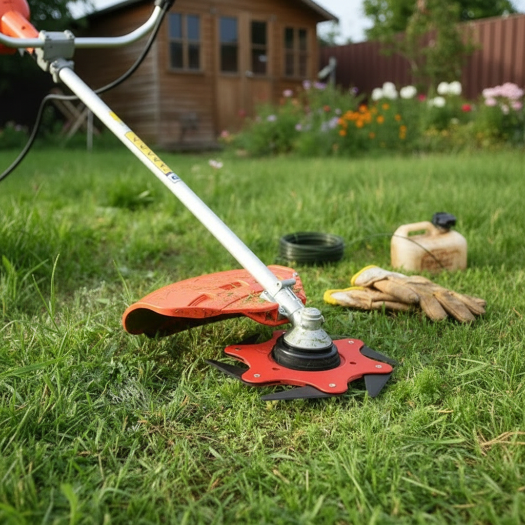 Universal 6-Blade Trimmer Head for Grass Cutters