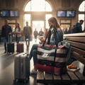 Large Collapsible Travel Bag - Lightweight & Waterproof