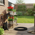 100 Ft Expandable Garden Hose with Kink-Free Design
