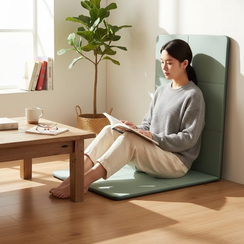 Foldable Yoga Mat by AtlasBay