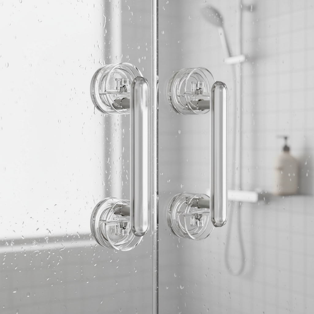 Suction Cup Door Handle – No-Tool Installation
