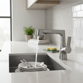 Modern Pull-Out Spray Basin Faucet