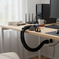 Desktop Cable Organizer & Wire Management Sleeve