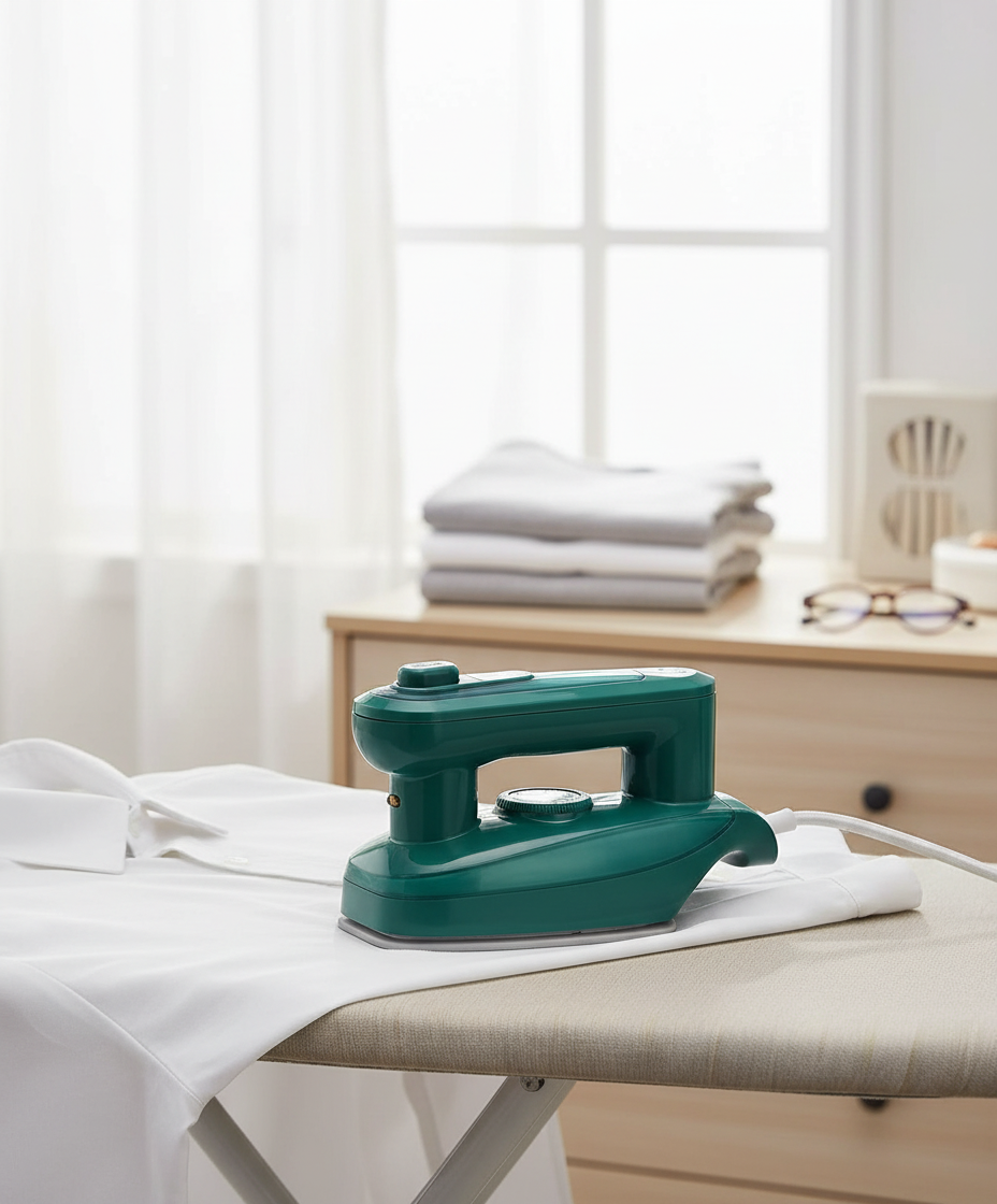 Compact Steam Iron - Portable & Fast Heating