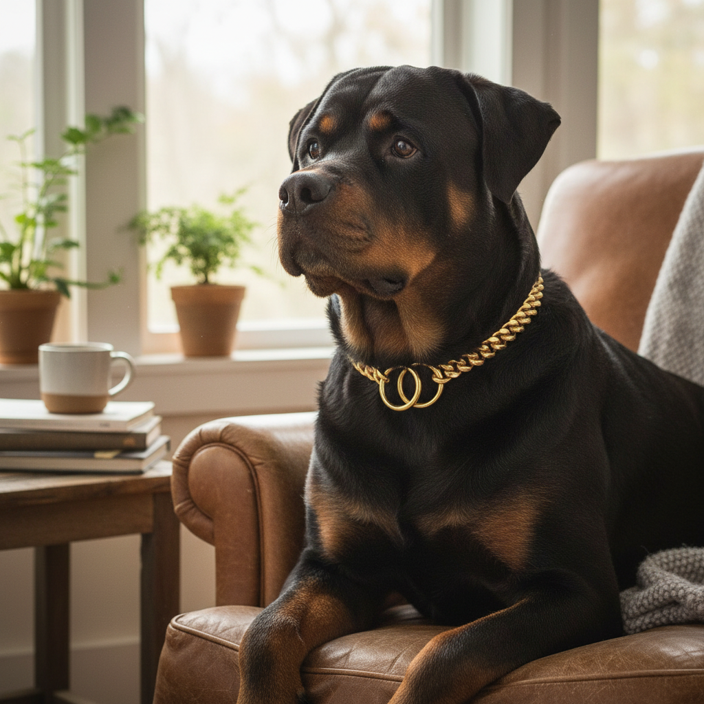 Heavy Duty Stainless Steel Dog Chain Collar