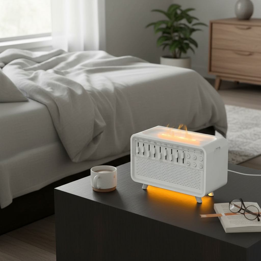 White Noise Machine with Humidifier & Night Light