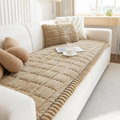 Ultra Plush Sofa Slipcover with Non-Slip Design
