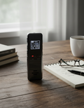 Professional Digital Voice Recorder with 35-Hour Battery