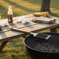 Long Handle Grill Brush with Scraper