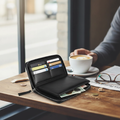 Men's RFID Blocking Wallet with 14 Card Slots