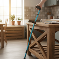 Adjustable Folding Crutch for Mobility Support