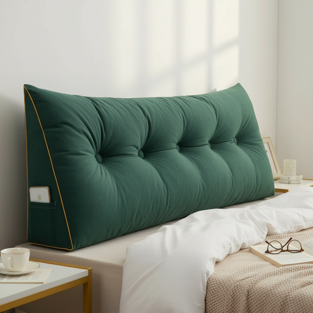 Wedge Pillow for Back & Neck Support