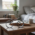 Minimalist Bicycle Wire Frame Sculpture