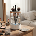 Electric Makeup Brush Cleaner - 3-in-1 UV Sterilizer