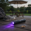 Rechargeable UV Flashlight with Zoomable Beam