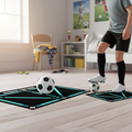 Soccer Training Mat with Elastic Cord for Ball Control