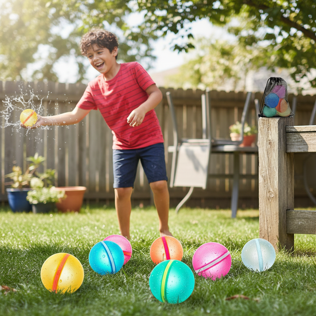 Reusable Magnetic Water Balloons
