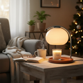 Retro Glass Candle Warmer Lamp with Dimmer