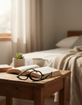 Makeup Reading Glasses with Flip-Up Lens