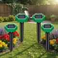 Solar Ultrasonic Mole Repellent 4-Pack