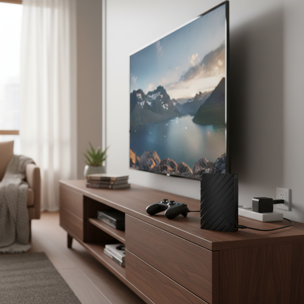 Long Range Indoor HDTV 4K Digital Antenna 600 Miles