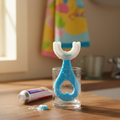 U-Shaped Toothbrush for Kids Ages 1-12