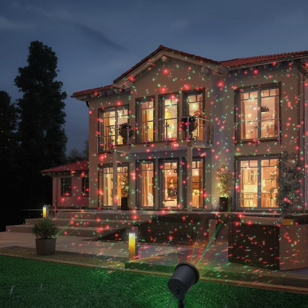 Christmas Laser Light Projector for Outdoor Decoration