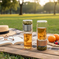 430ml Borosilicate Glass Tea Infuser with Double Layer