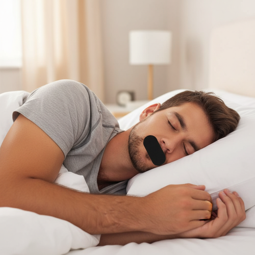Anti-Snoring Mouth Tape for Better Sleep