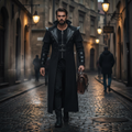 Medieval Steampunk Jacket for Men | Gothic Costume