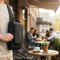 Anti-Theft Crossbody Backpack with USB Charging