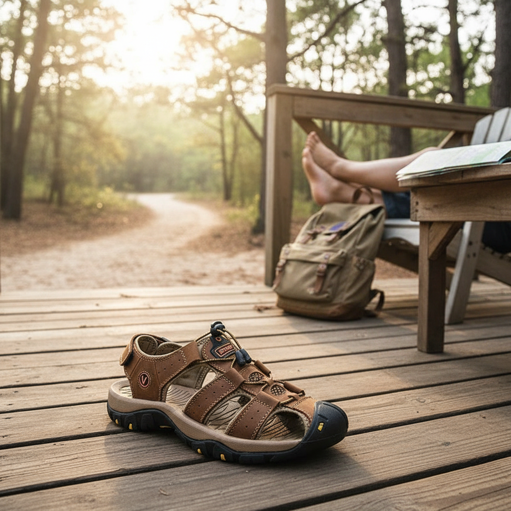 Men's Outdoor Summer Sandals | Cushioned Comfort