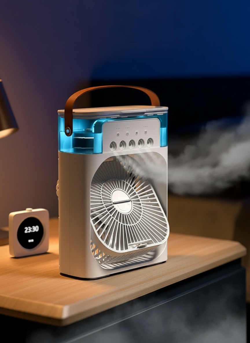 Portable Mini Air Conditioner with Humidifier