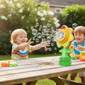 Dancing Sunflower LED Bubble Maker Toy