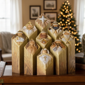 9-Piece Nativity Statue Set with Bible Verses