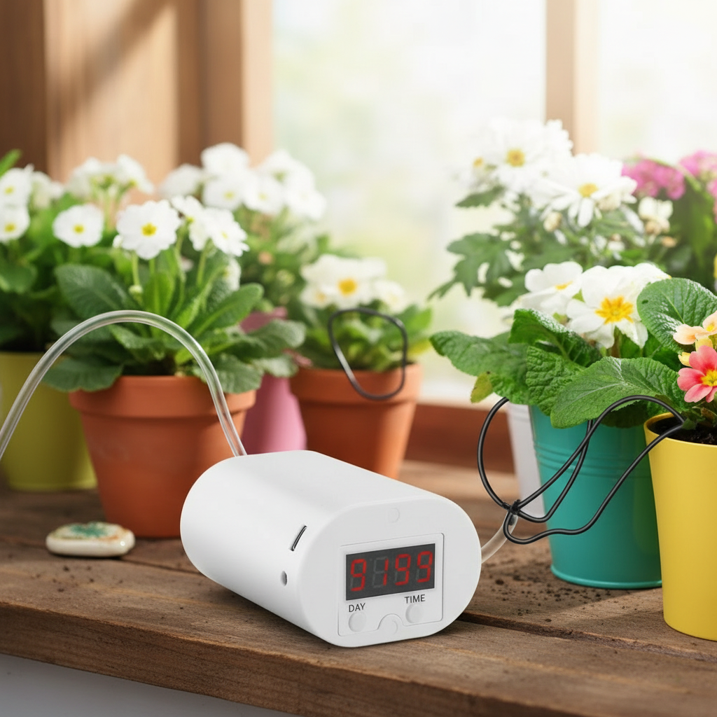 Smart Garden Watering System with Soil Sensors