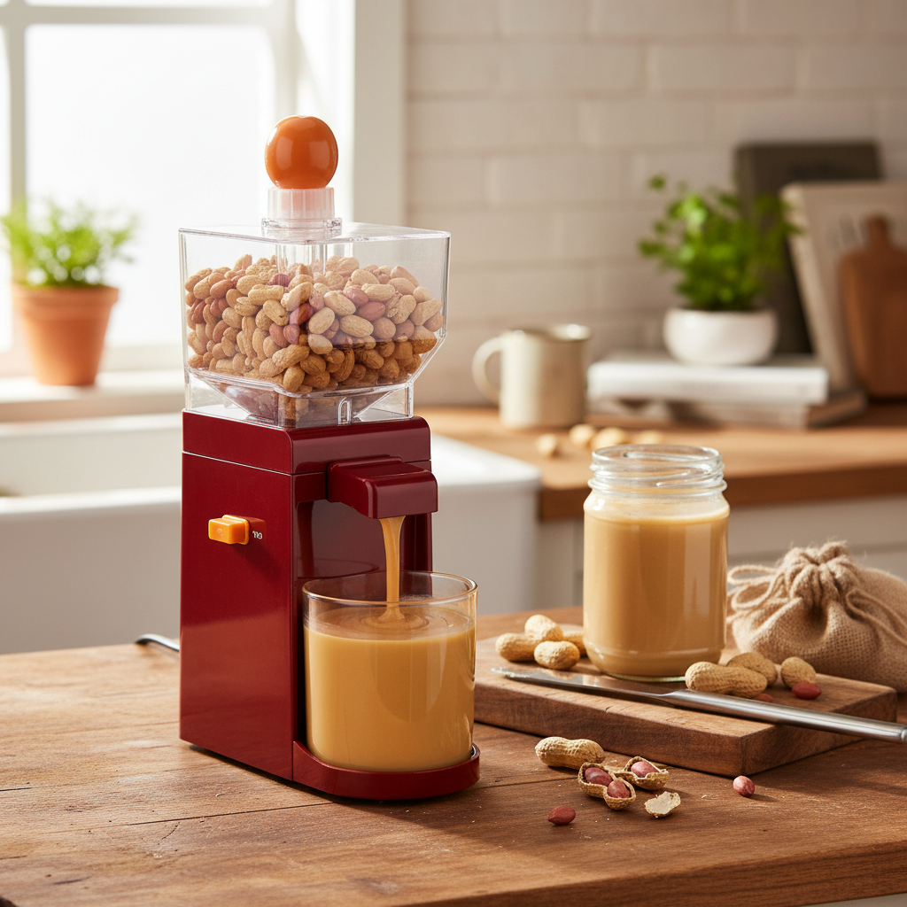 Electric Peanut Butter Maker - 150W Mini Grinder