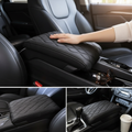 Universal Leather Car Armrest Pad with Memory Foam