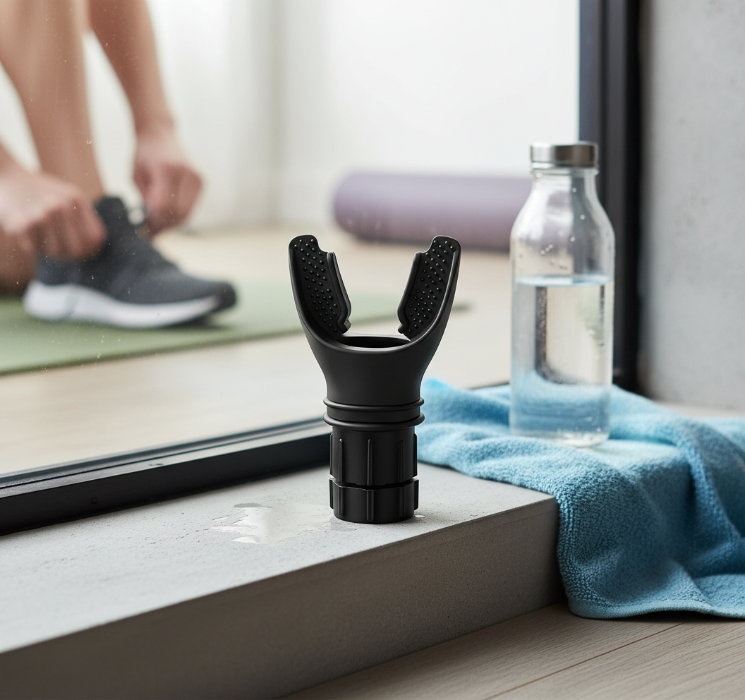 Respiratory Resistance Trainer for Breathing Strength