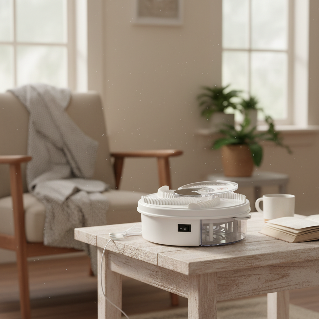 Rotating Electric Fly Trap | Silent Indoor Pest Control