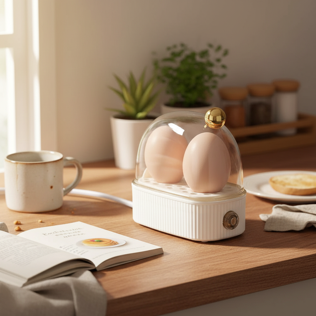 Rapid Egg Cooker with Automatic Power Off