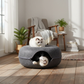 Cat Donut Bed - Tunnel Design Pet Hideaway