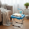Adjustable Pedicure Rest with LED Magnifier