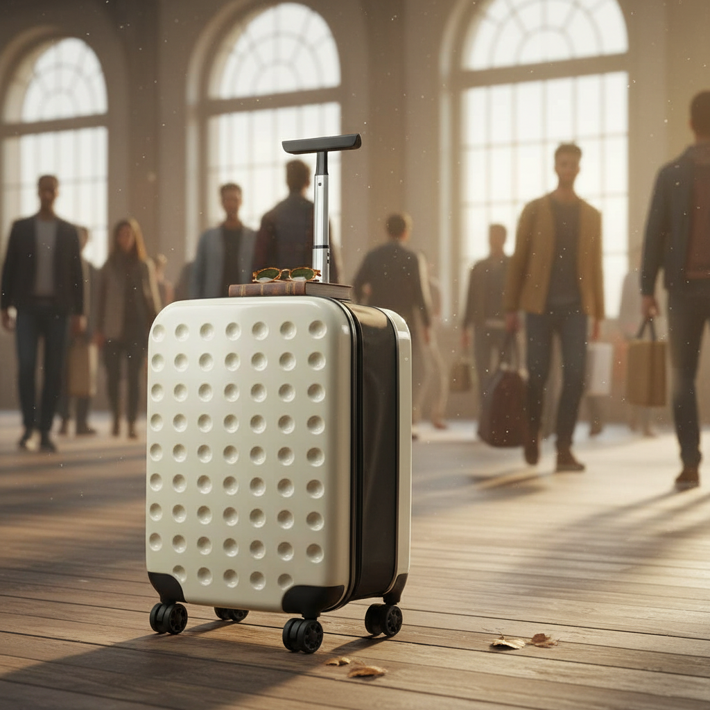 360° Foldable Travel Suitcase with Spinner Wheels